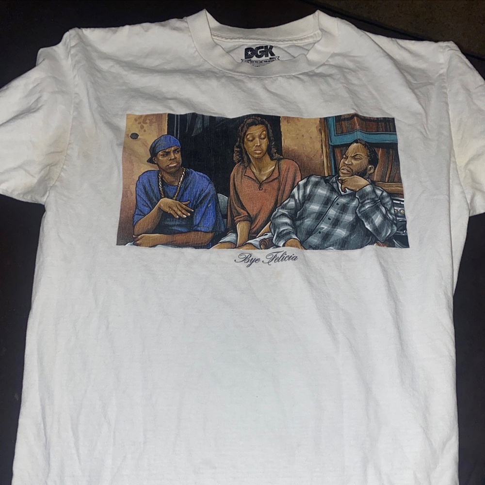 DGK Friday Bye Felicia White Tee